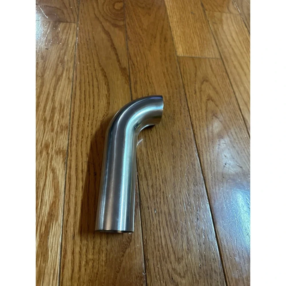 PATIKIL 90 Degree Mandrel Bend Elbow, 1 1/4inch OD Sanitary Exhaust Elbow Exhaus